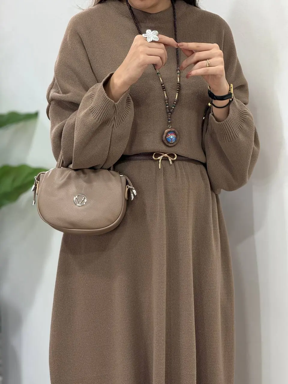 ست پلیور و دامن بافت آیسو آیرا 1